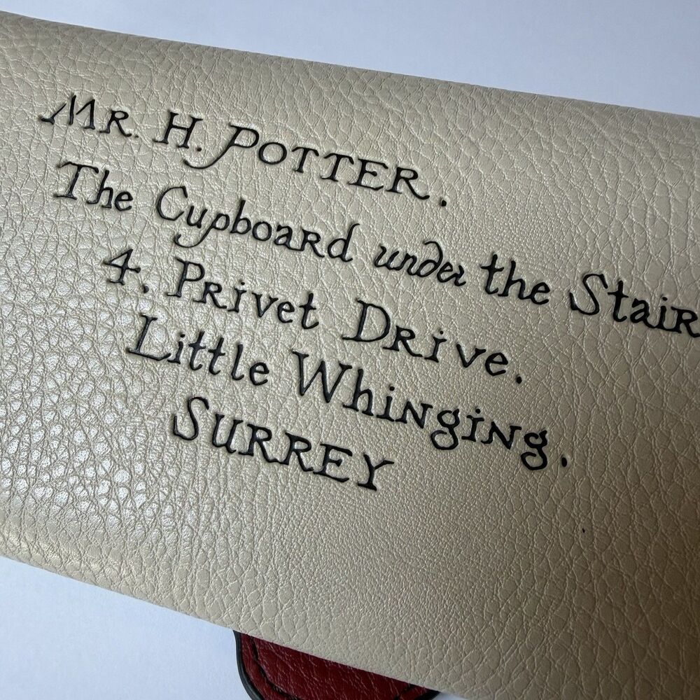 Harry Potter Hogwarts Letter Acceptance Wallet Purse NWT Groovy UK Wizarding - Picture 10 of 10